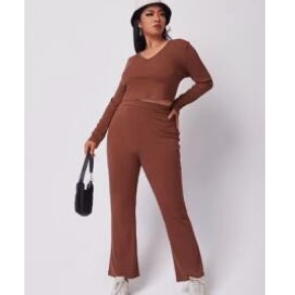 Rust Red Two-Piece Set - Picture 2 of 5